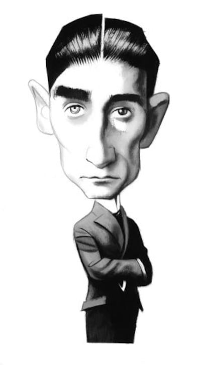 Franz Kafka, visto por Fernando Vicente.