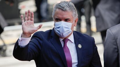 El presidente de Colombia, Iván Duque, en una imagen de noviembre pasado.