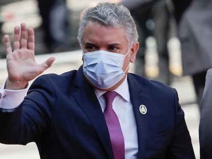 El presidente de Colombia, Iván Duque, en una imagen de noviembre pasado.