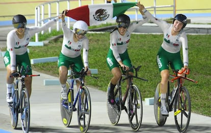 Equipo de ciclismo femenino México en Juegos Centroamericanos