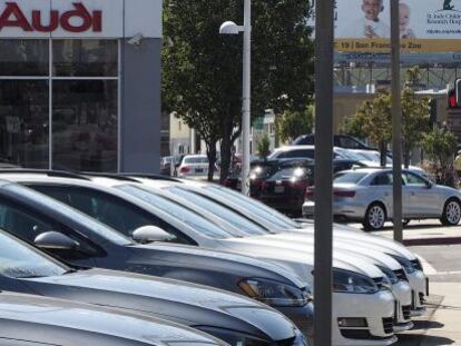 Fotografía de un concesionario de Audi/Wolkswagen en Oakland (EE UU).