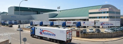 Centro logístico de Molinero en Ólvega (Soria).