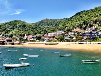 Una de las playas de la isla de Taboga, en Panamá.