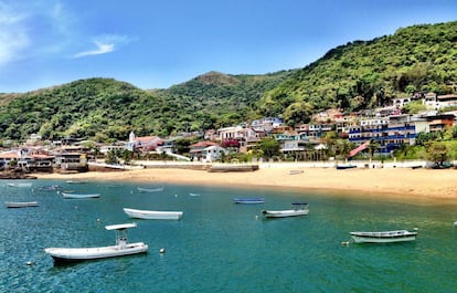 Una de las playas de la isla de Taboga, en Panamá.