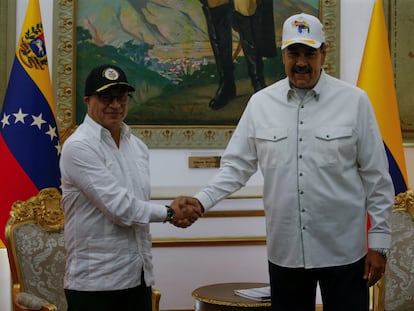 gustavo petro y nicolas maduro