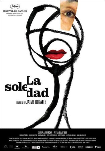 Cartel de la película 'La soledad', de Jaime Rosales.
