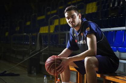 Tomas Satoransky, en el Palau.