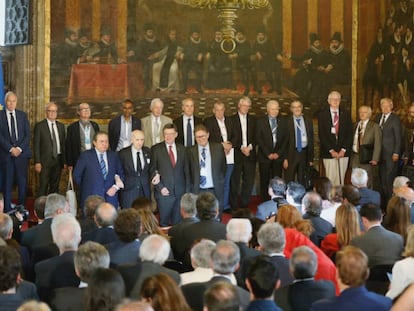 Una quincena de premios Nobel en el jurado de los premios Rey Jaime I, en junio, en Valencia.