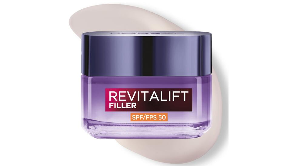 Crema de día antiarrugas con ácido hialurónico de L’Oréal Paris.