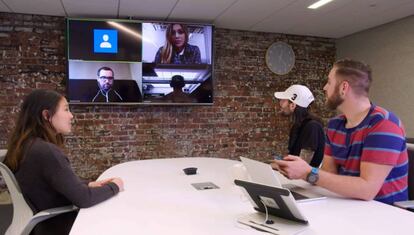 Teletrabajo y videoconferencias.