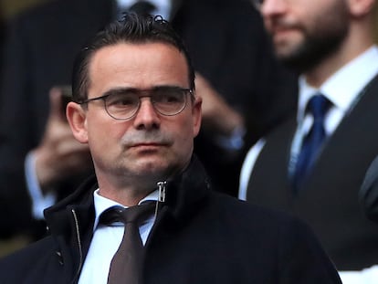 El ya ex director deportivo del Ajax, Marc Overmars, en una imagen de archivo.