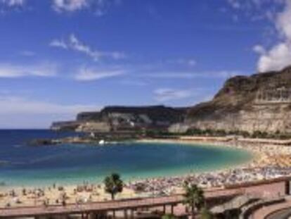 Imagen de una playa en Gran Canaria. 