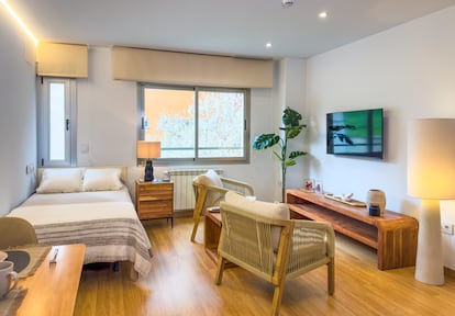 Apartamento tipo estudio en Albertia Mirasierra (Madrid).