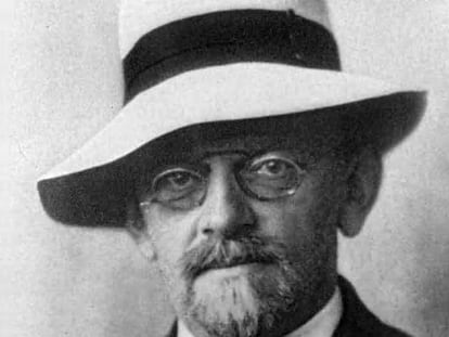 El matemático David Hilbert.