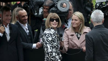 Anna Wintour, en Londres.