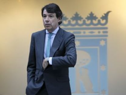 Ignacio Gonz&aacute;lez, vicepresidente de la Comunidad de Madrid y mano derecha de Esperanza Aguirre, en una imagen reciente.