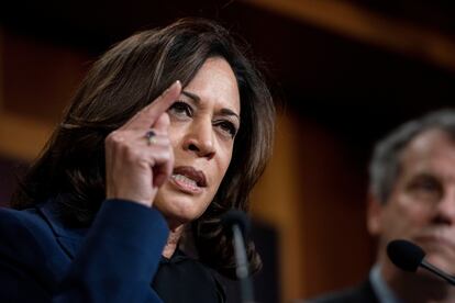 La senadora por California Kamala Harris.