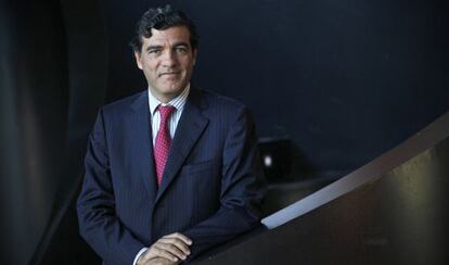 El cardiólogo José Luis Zamorano en el hotel Eurostar en 2012.