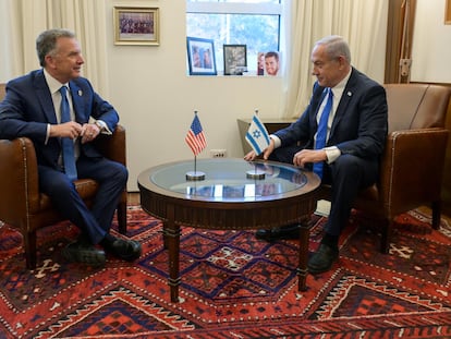 Netanyahu y Steve Witkoff