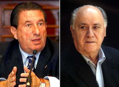 Francisco Vázquez y Amancio Ortega.