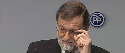 El PP del líder del partido, Mariano Rajoy.