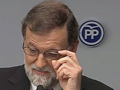 El PP del líder del partido, Mariano Rajoy.