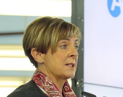Arantza Tapia, consejera de Desarrollo Económico e Infraestructuras del Gobierno vasco.