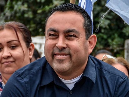 Noé Ramos, candidato del PAN a la alcaldía de El Mante, Tamaulipas.