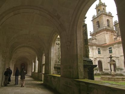 Imagen del monasterio de Oseira, en Ourense