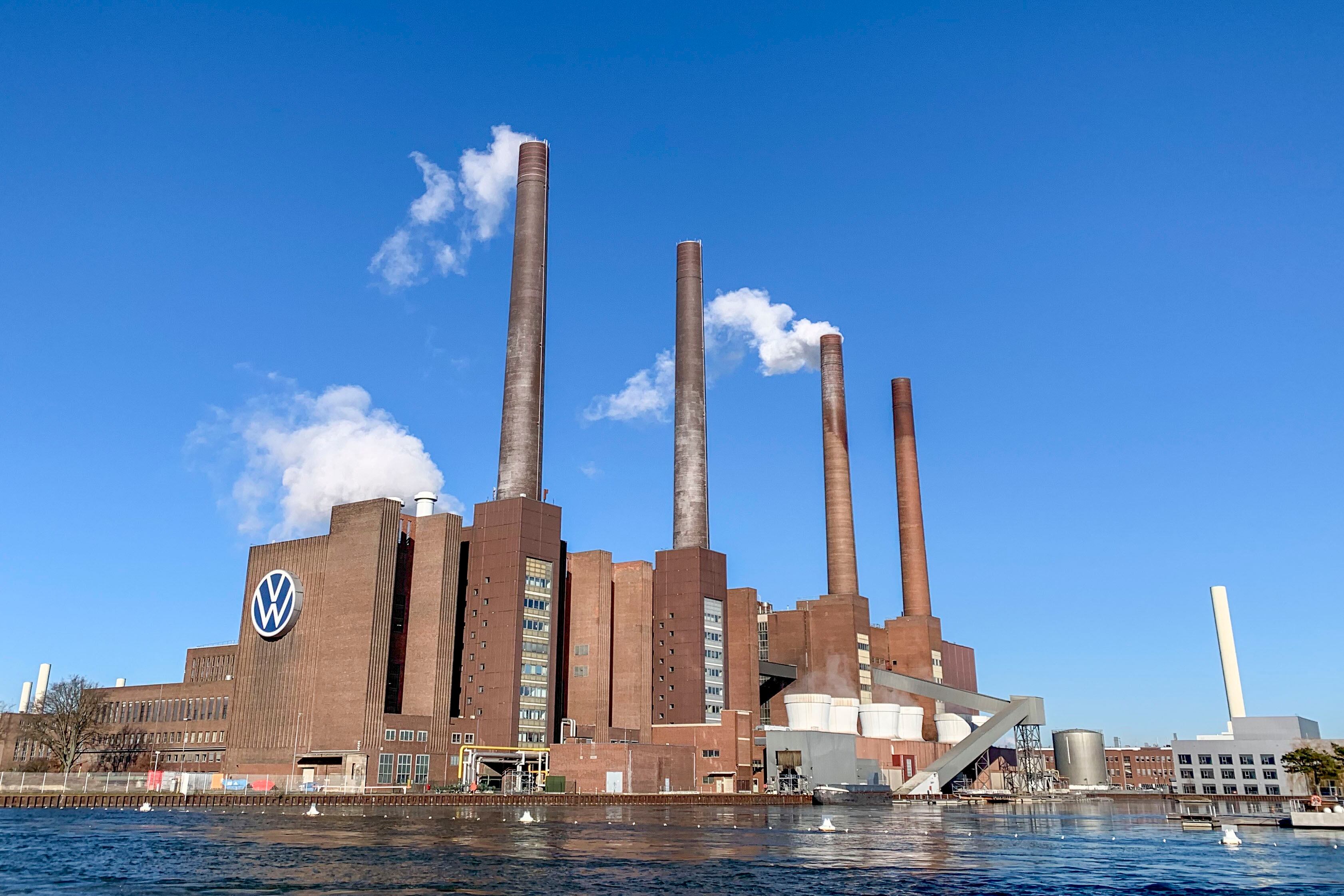 Fábrica de vehículos de Volkswagen en Wolfsburgo, Alemania, el pasado febrero.