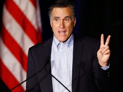 El republicano Mitt Romney.