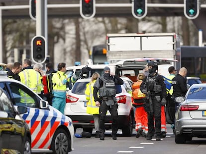 Transmissão ao vivo do local do ataque em Utrecht