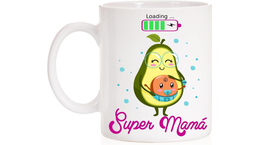 La taza es apta para el microondas y el lavavajillas.