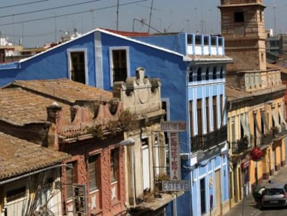 Imagen de archivo de una calle de El Cabanyal-Canyamelar.