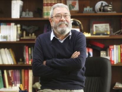 Cándido Méndez, el jueves, en su despacho.