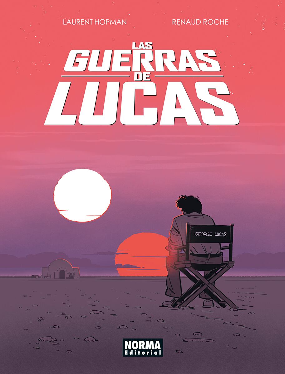 Portada de 'Las guerras de Lucas', de Laurent Hopman y Renaud Roche