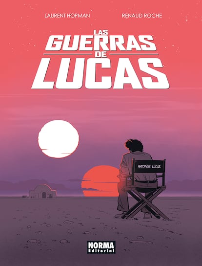 Portada de 'Las guerras de Lucas', de Laurent Hopman y Renaud Roche. NORMA EDITORIAL