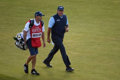 Tim y Phil Mickelson.