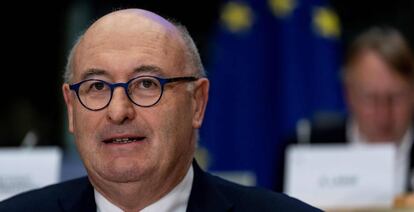 El comisario europeo de Comercio, Phil Hogan.