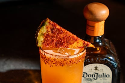Un infaltable de la cocina mexicana: el tequila.