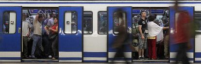 Huelga en el metro de Madrid