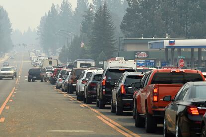 Evacuación lago Tahoe a causa de incendios en California