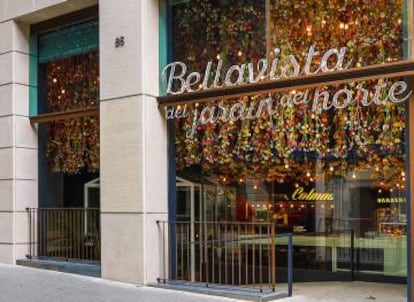 Fachada del restaurante Bellavista del jardin del norte.