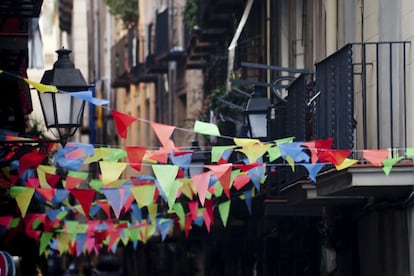 Decoración de fiestas patronales.