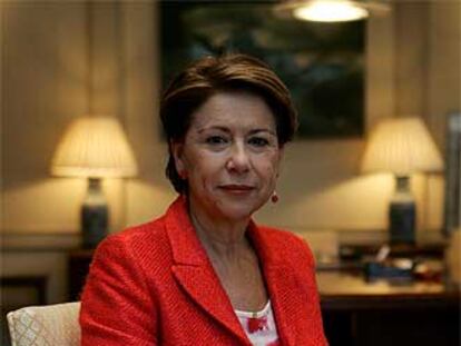 La ministra de Fomento, Magdalena Álvarez.