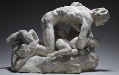 'Ugolino y sus hijos', de Rodin.