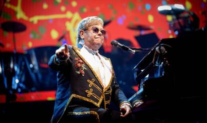 Elton John, en Toronto, el pasado 25 de septiembre. 