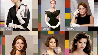 The models who set the ideal skin tone for photo developing with the most controversial word in human history, 'normal.'