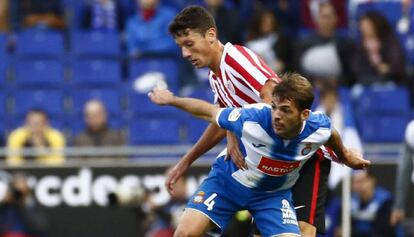 V&iacute;ctor S&aacute;nchez, en el duelo ante el Athletic. 