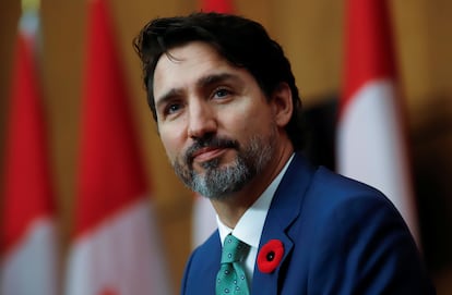 El primer ministro de Canadá, Justin Trudeau